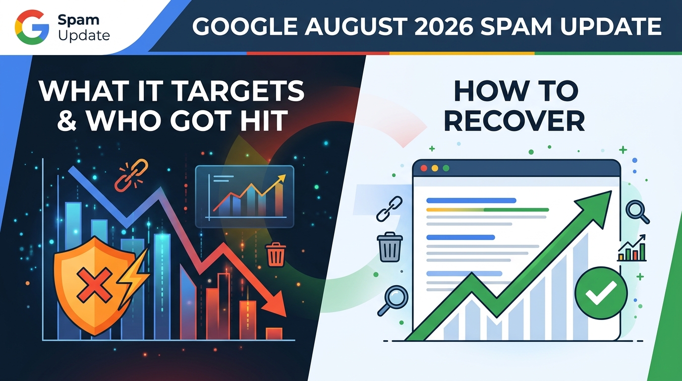 Google August 2026 Spam Update — link spam, site reputation abuse, parasite SEO, thin affiliate content and structured data enforcement
